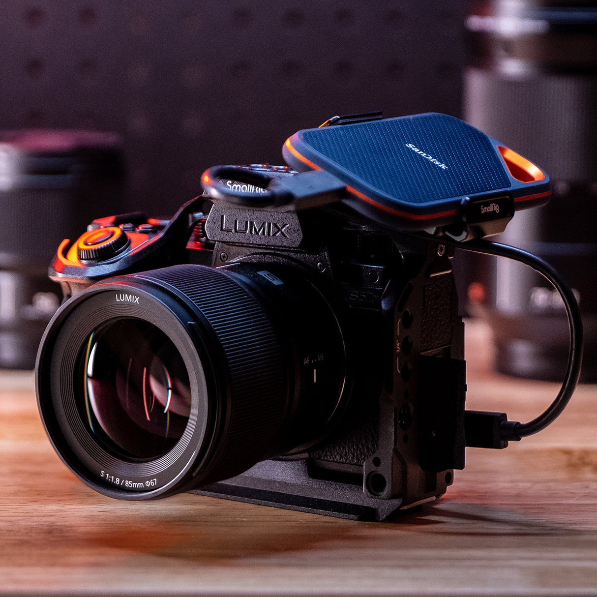Panasonic Lumix S5 IIX 24.2MP FF Mirrorless Camera with S 50mm f/1.8 Lens and RS 3 Mini Gimbal