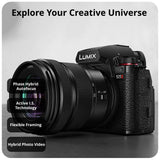 Panasonic LUMIX S5II 24.2MP Full Frame Mirrorless Camera with S 50mm f/1.8 Lens and RS 3 Mini Gimbal