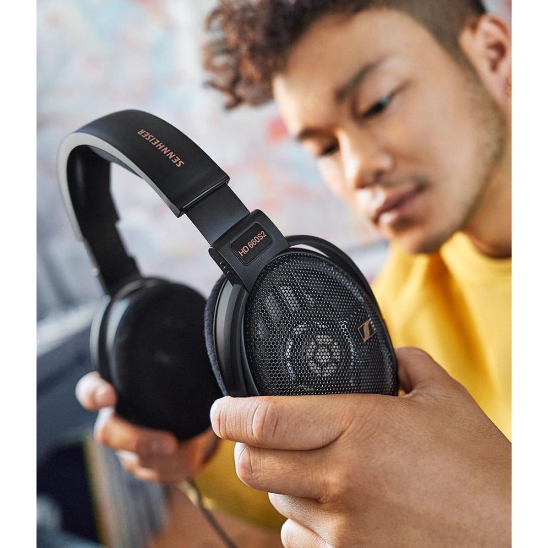 Sennheiser Consumer Audio HD 660S2 - Wired Audiophile Stereo Headphones with Deep Sub Bass, Optimized Surround, Transducer Airflow, Vented Magnet System and Voice Coil  Black (Open Box)