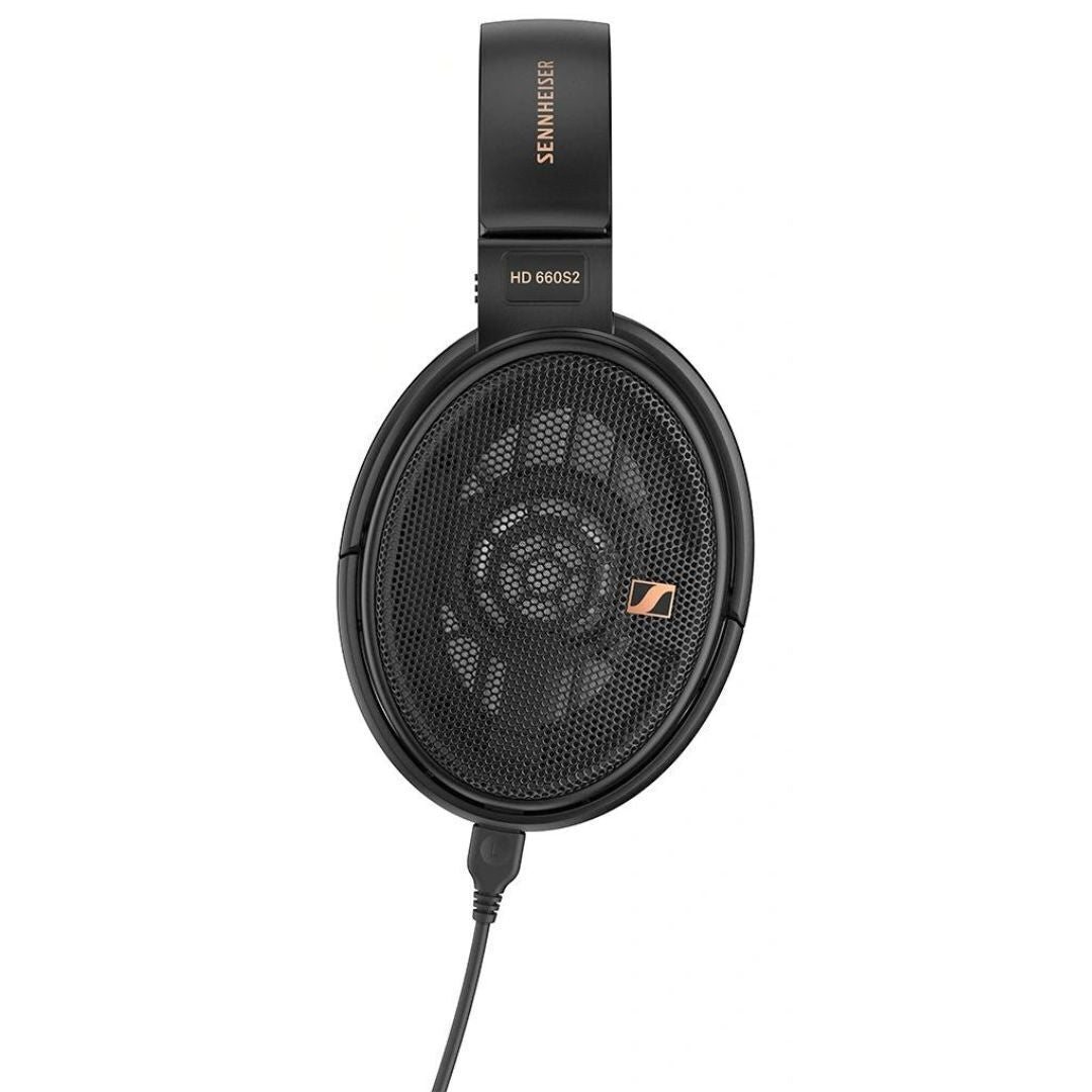 Sennheiser Consumer Audio HD 660S2 - Wired Audiophile Stereo Headphones with Deep Sub Bass, Optimized Surround, Transducer Airflow, Vented Magnet System and Voice Coil  Black (Open Box)