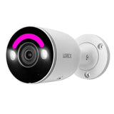 Lorex Fusion 4K 16 Camera Capable 2TB Wired NVR System with 4 IP Bullet Cameras (White)