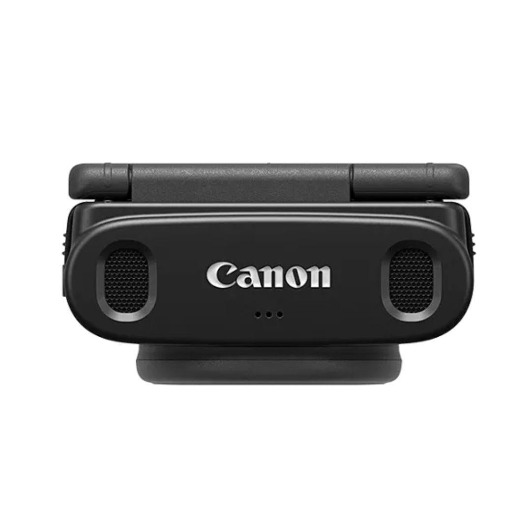 Canon PowerShot V10 Vlog Camera with Built-In Stand, CMOS Sensor, and 4K Video Quality (Black)