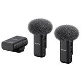 Sony ECM W3 2 Person Dual Channel Wireless Microphone System (Black)