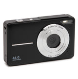 Koah 44MP FHD Point and Shoot Digital Camera with 16X Power Zoom (Black)