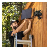 Vosker 2-in-1 Solar 15000 mAh Wireless Outdoor USB Battery Pack Power Bank (Black)