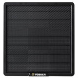 Vosker 2-in-1 Solar 15000 mAh Wireless Outdoor USB Battery Pack Power Bank (Black)