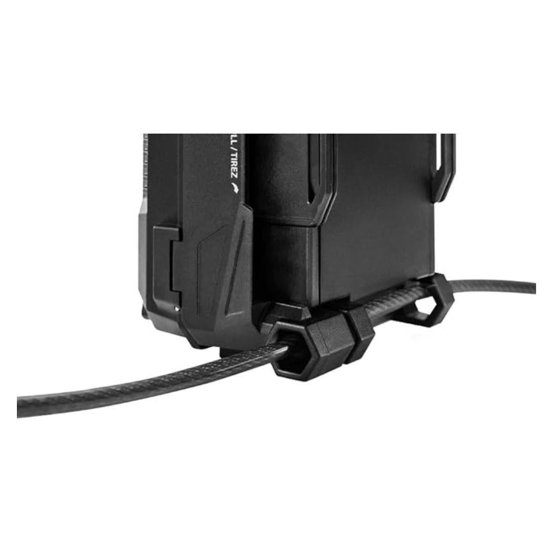 Vosker Security Camera 6-Feet Security Cable Lock with 2 Keys (Black)