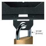 Vosker Metal Heavy Duty Steel Case Security Box for V150 Outdoor Camera (Black)