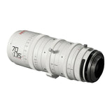 DZOFilm Catta FF 70 to 135mm T2.9 Cine Zoom Lens for Sony E Camera with Parfocal Design (White)