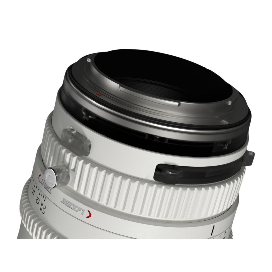 DZOFilm Catta FF 70 to 135mm T2.9 Cine Zoom Lens for Sony E Camera with Parfocal Design (White)