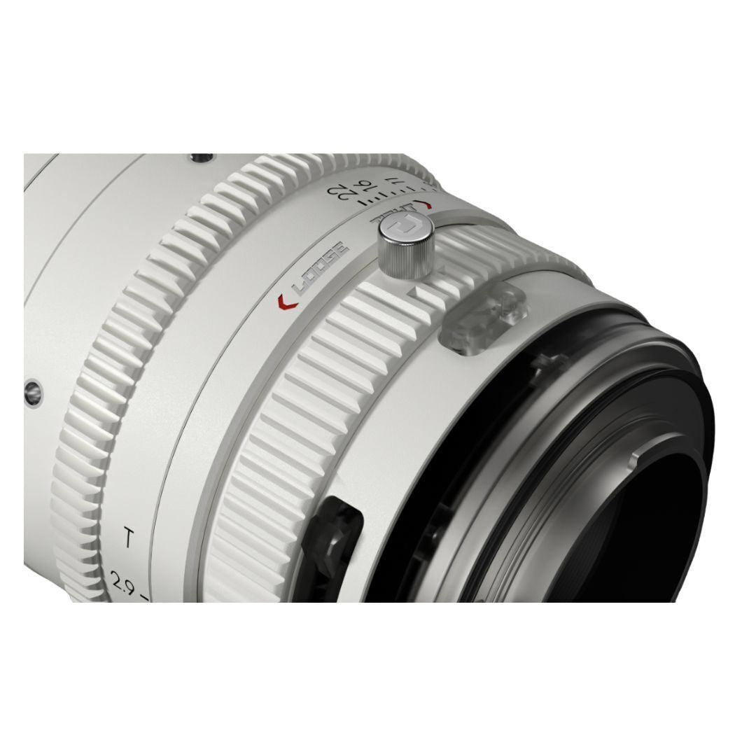 DZOFilm Catta FF 70 to 135mm T2.9 Cine Zoom Lens for Sony E Camera with Parfocal Design (White)