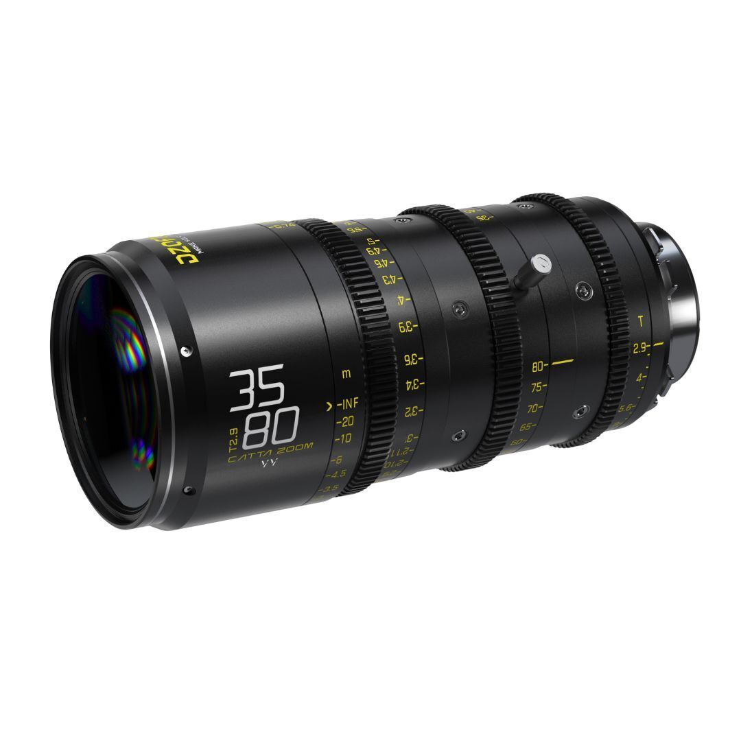 DZOFilm Catta Ace 35-80mm T2.9 Cine Zoom Wide-Angle Lens (PL and EF Mounts, Black)