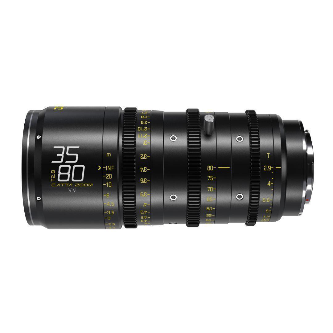 DZOFilm Catta Ace 35-80mm T2.9 Cine Zoom Wide-Angle Lens (PL and EF Mounts, Black)