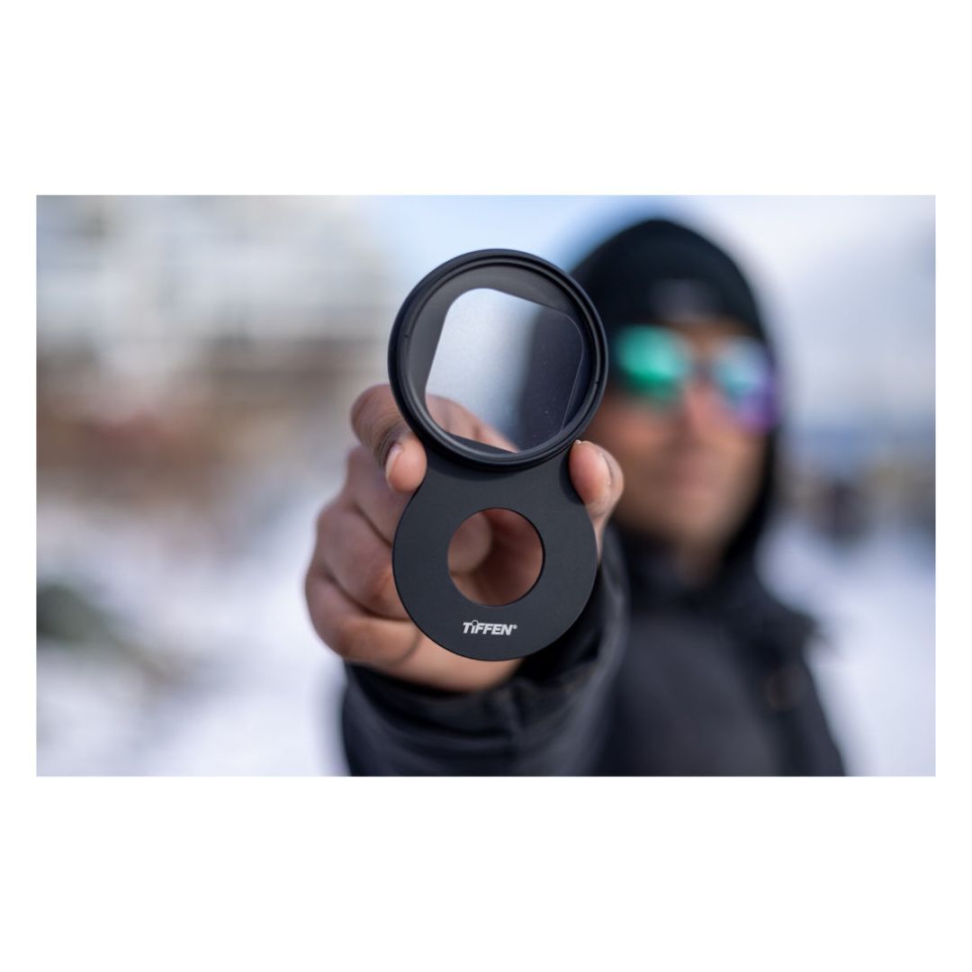 Tiffen 58mm Smartphone Filter Mount for iPhone 14 and 15 Pro