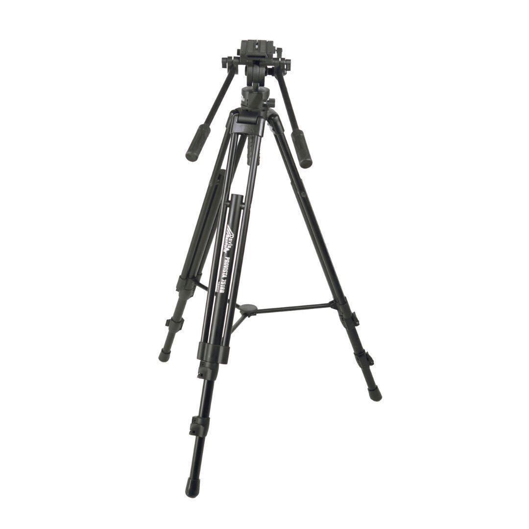Davis and Sanford Provista 7518B Tripod with V18 Fluid Head and Foldable Legs (Black)