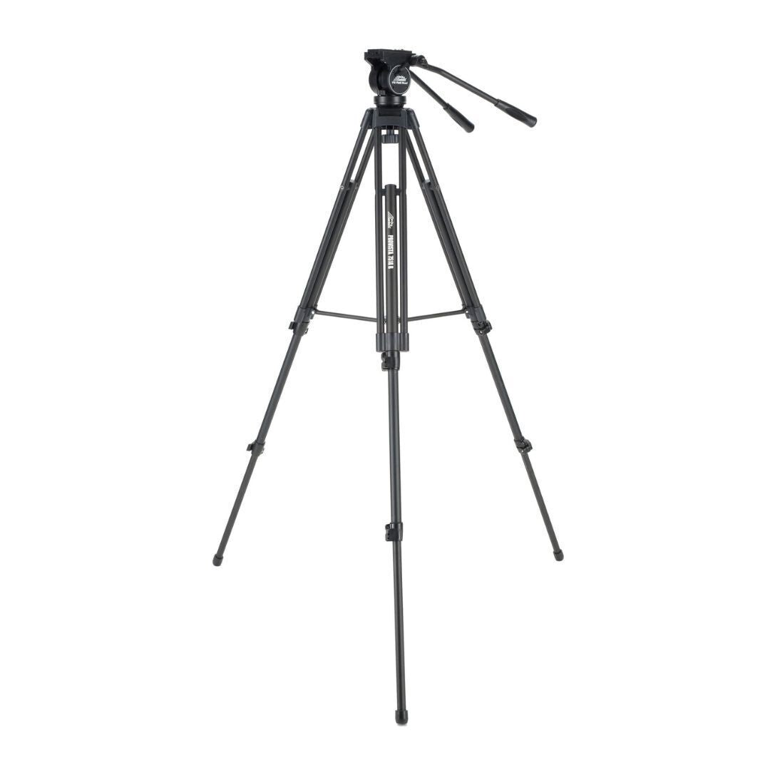 Davis and Sanford Provista 7518B Tripod with V18 Fluid Head and Foldable Legs (Black)