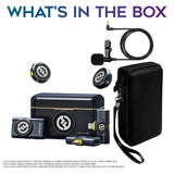 Hollyland LARK M2 DUO 2-Person Wireless Combo Microphone System Bundle