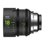 NiSi 18mm Athena Prime Full Frame Cinema Lens T2.2 (PL Mount)