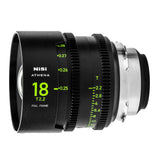 NiSi 18mm Athena Prime Full Frame Cinema Lens T2.2 (PL Mount)