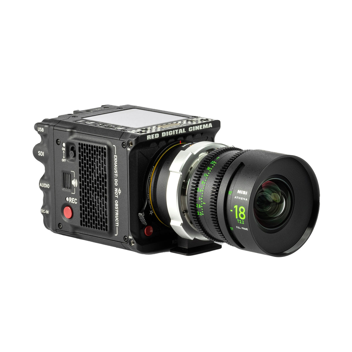 NiSi 18mm Athena Prime Full Frame Cinema Lens T2.2 (PL Mount)
