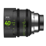 NiSi 40mm Athena Prime Full Frame Cinema Lens T1.9 for PL Mount