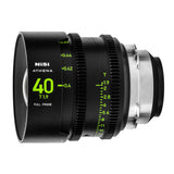 NiSi 40mm Athena Prime Full Frame Cinema Lens T1.9 for PL Mount
