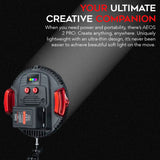 Rotolight AEOS 2 Pro LED Light with Rotolight AEOS Soft Carry Case (Black)