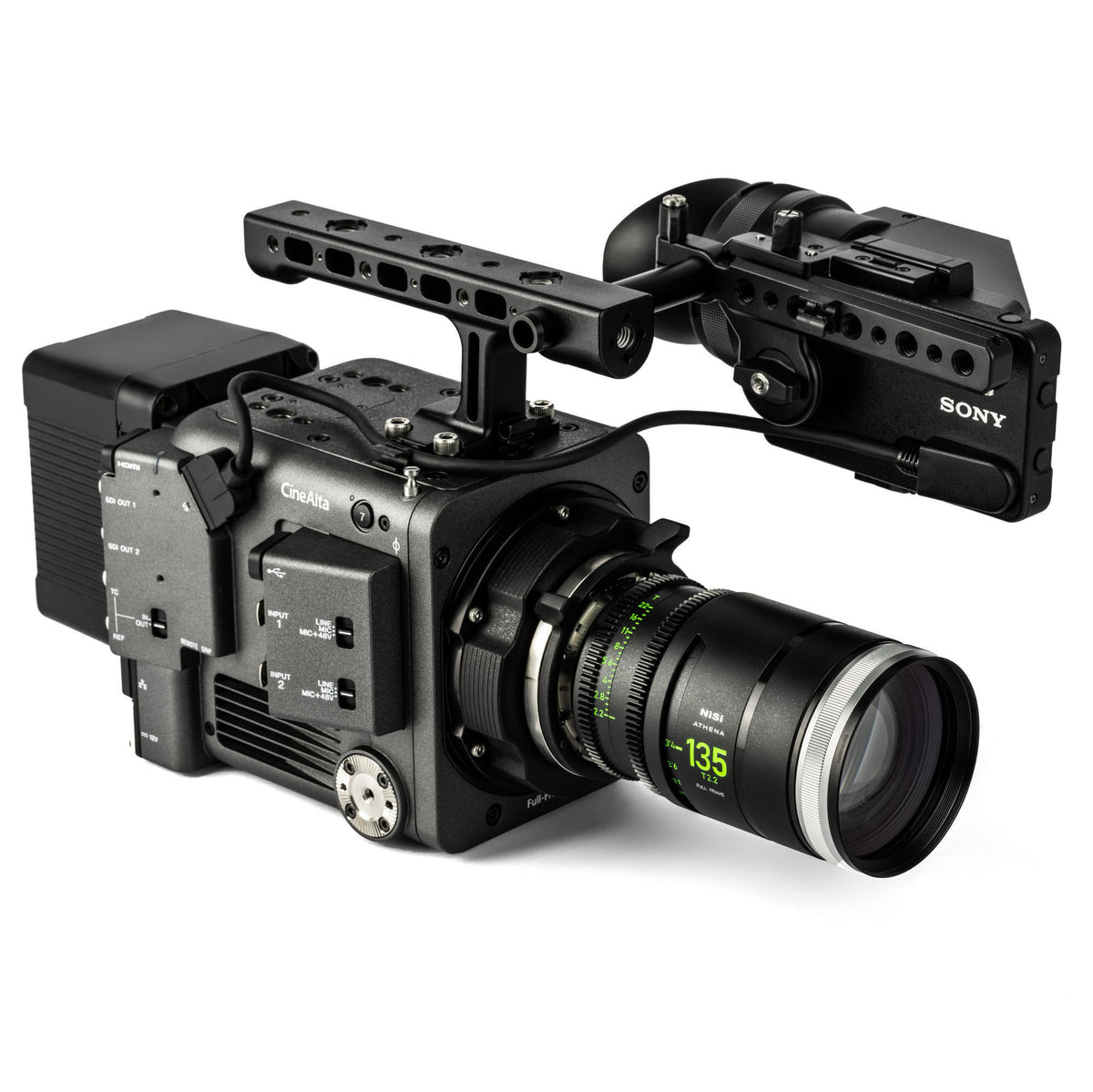 NiSi 135mm  Athena Prime Full Frame Cinema Lens T2.2 (PL Mount)