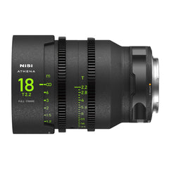 NiSi 18mm ATHENA PRIME Full Frame Cinema Lens T2.2 (E Mount)