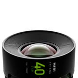 NiSi 40mm  Athena Prime Full Frame Cinema Lens T1.9 for Sony E-Mount Cameras