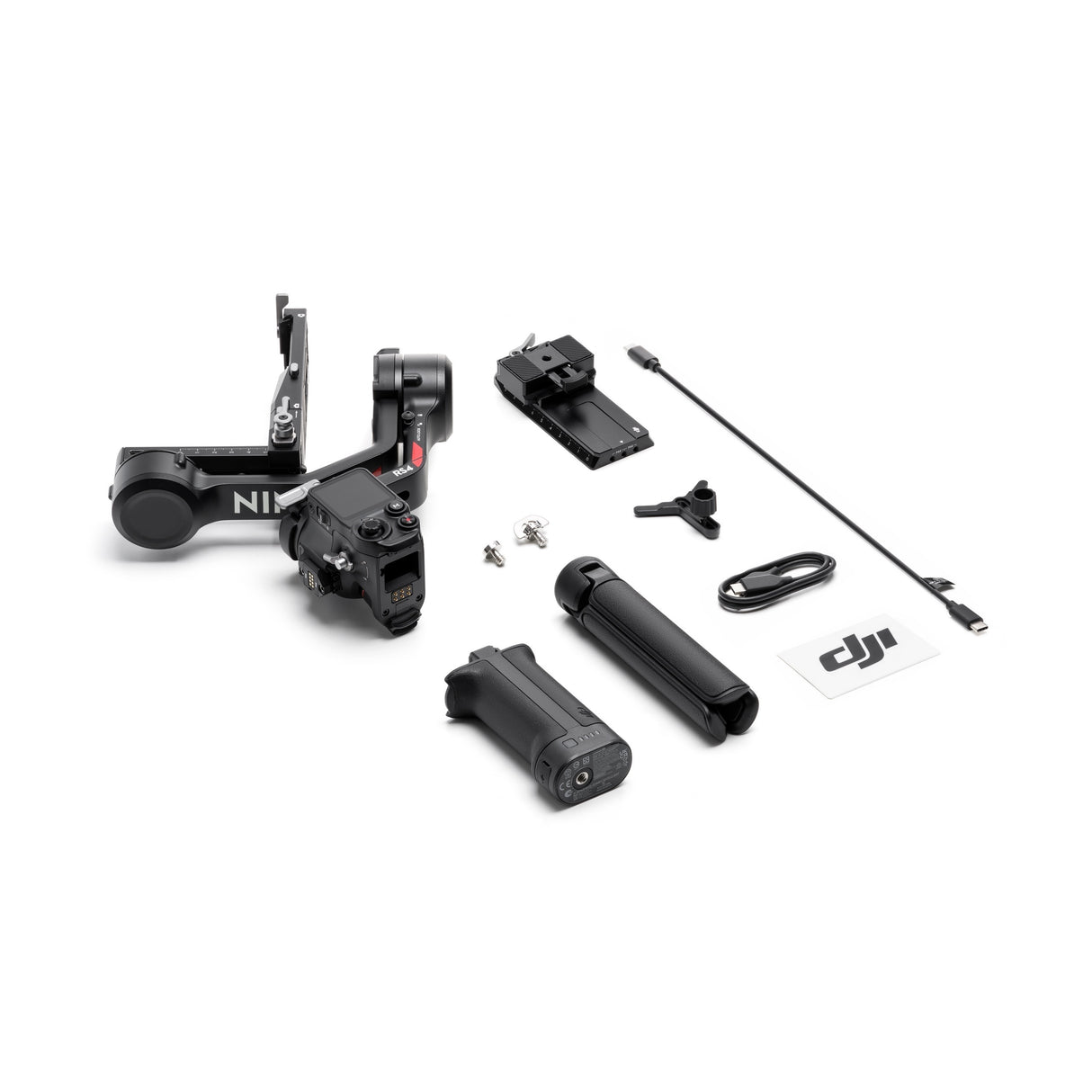DJI RS 4 Gimbal Stabilizer with Joystick Mode Switch and 2nd Gen Native Vertical Shooting