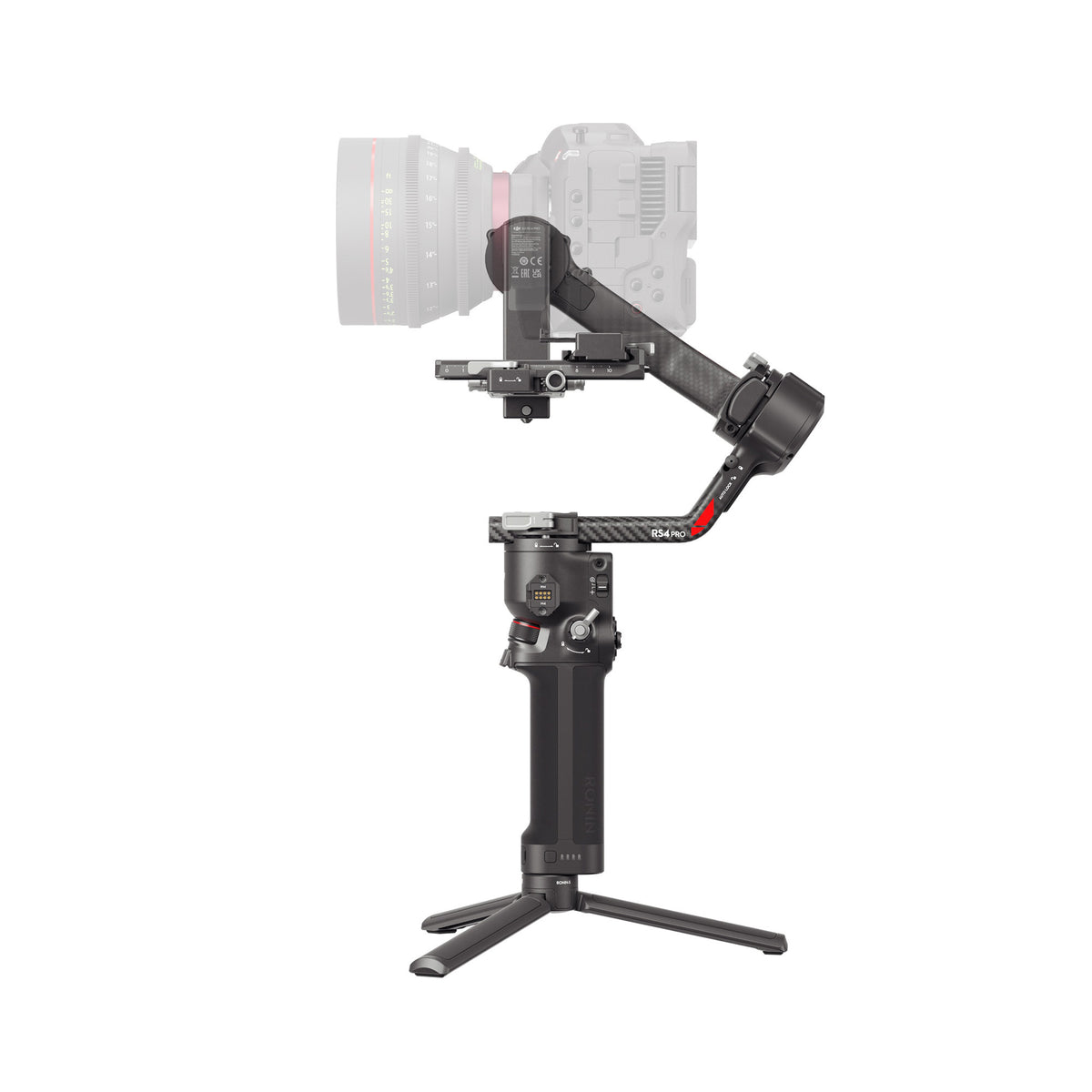 DJI RS 4 Pro Flagship Stabilizer with 2nd-Gen Native Vertical Shooting for Film and TV Production