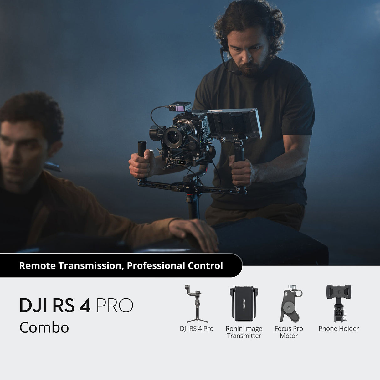 DJI RS 4 Pro Combo Flagship Stabilizer with 2nd-Gen Native Vertical Shooting