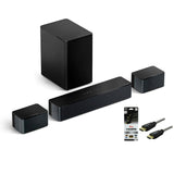 Ultimea Poseidon D50 5.1 Soundbar with (2-pack) 6 Ft. HDMI Cables bundle