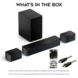 Ultimea Poseidon D60 5.1 Dolby Atmos Soundbar with (2-pack) 6 Ft. HDMI Cables bundle