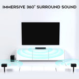 Ultimea Poseidon D60 5.1 Dolby Atmos Soundbar with (2-pack) 6 Ft. HDMI Cables bundle