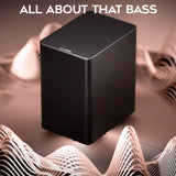 Ultimea Poseidon D60 5.1 Dolby Atmos Soundbar with (2-pack) 6 Ft. HDMI Cables bundle