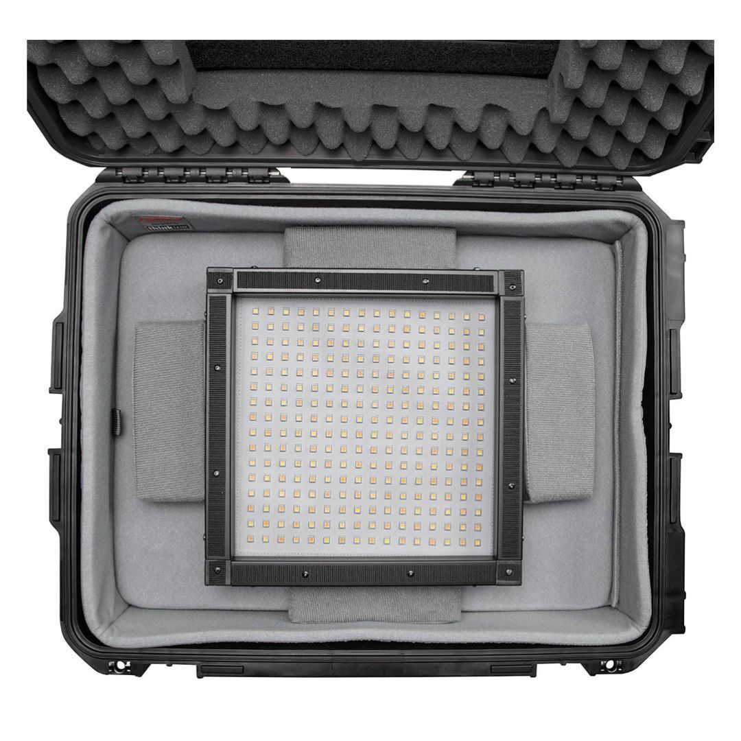 Westcott 1 x 1-Feet Flex Cine Bi-Color LED 2-Light Travel Kit with Mini V-Mount Batteries