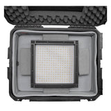 Westcott 1 x 1-Feet Flex Cine Bi-Color LED 2-Light Travel Kit with Mini V-Mount Batteries