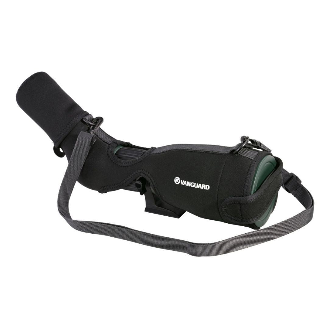 Vanguard VEO HD 80A 20-60 x 80  Angled Spotting Scope with Twist Eyecup and Built-In Sunshield