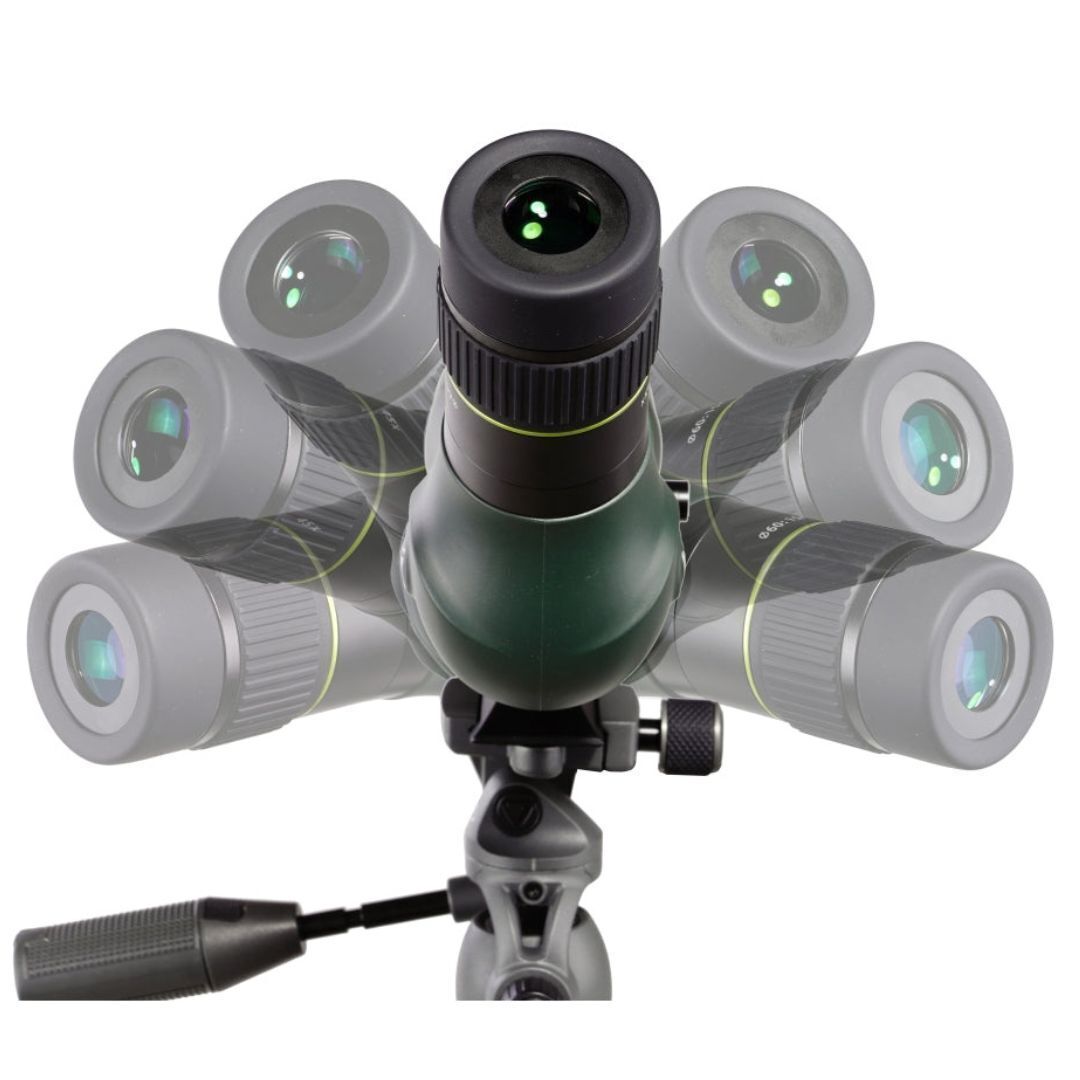 Vanguard VEO HD 60A 15-45 x 60 Waterproof and Fog-Proof Angled Spotting Scope with Twist Eyecup