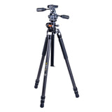 Vanguard VEO 3+ 263CP Aluminum Tripod with Ball Head and Multi-Angle Central Column System (Black)