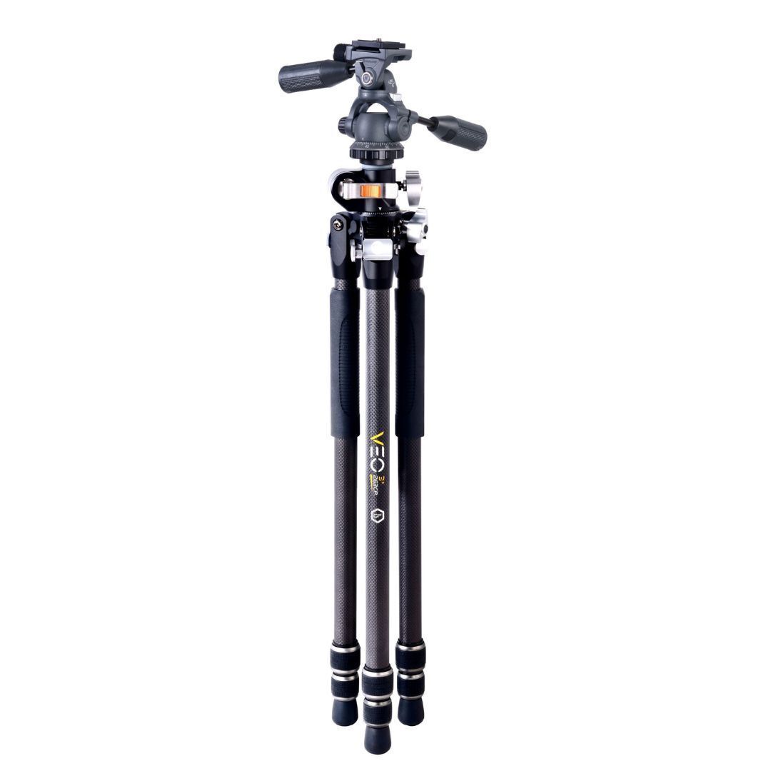 Vanguard VEO 3+ 263CP Aluminum Tripod with Ball Head and Multi-Angle Central Column System (Black)