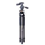 Vanguard VEO 3+ 263CP Aluminum Tripod with Ball Head and Multi-Angle Central Column System (Black)