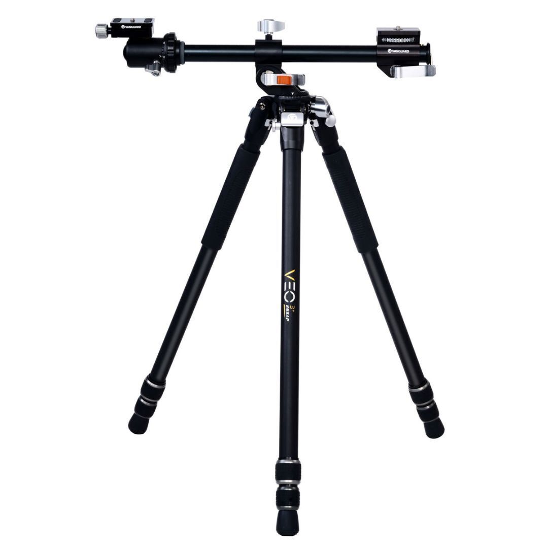 Vanguard VEO 3+ 263AB Aluminum Tripod with Ball Head and Multi-Angle Central Column System (Black)