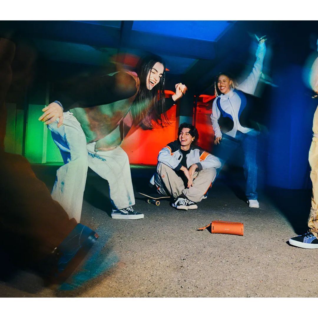 Sony ULT FIELD 1 Bluetooth Wireless Portable Speaker with Echo Canceling Technology (Orange)