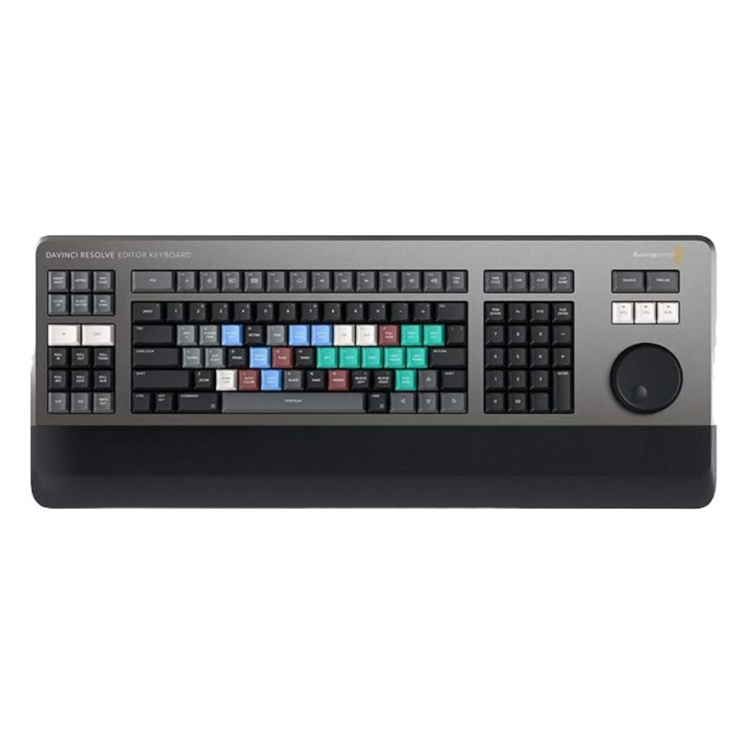 Blackmagic Design USB DaVinci Resolve Editor Full-Size Keyboard (Black)