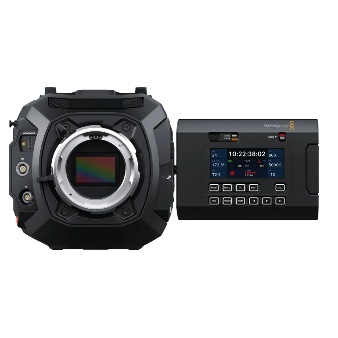 Blackmagic Design URSA Cine 12K Camera with 16-Stop Dynamic Range and Built-In ND Filters (PL Mount)