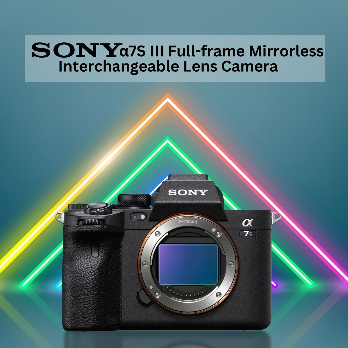 Sony Alpha 7S III Full-frame Mirrorless Digital Camera Body (Black) with 17-50mm F/4 Di III Bundle