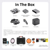 DJI Avata 2 Fly More Combo (Three Batteries) Bundle with Drone Accessories and Software Suite